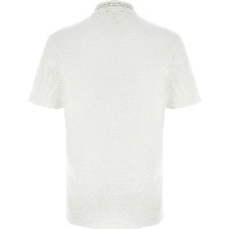 White Cotton Polo Shirt