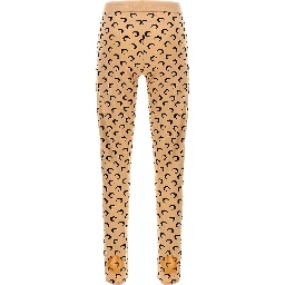 Beige Polyamide Leggings