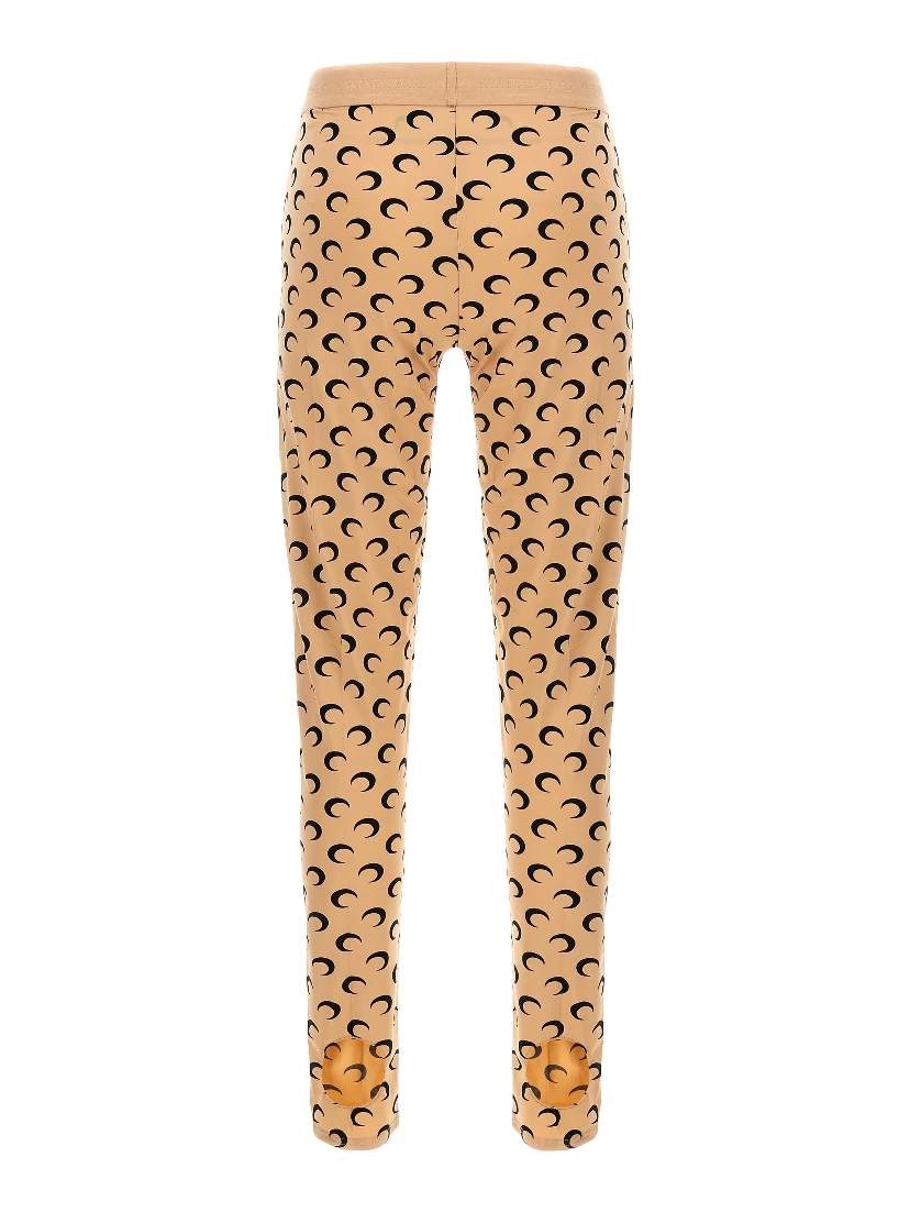 Beige Polyamide Leggings