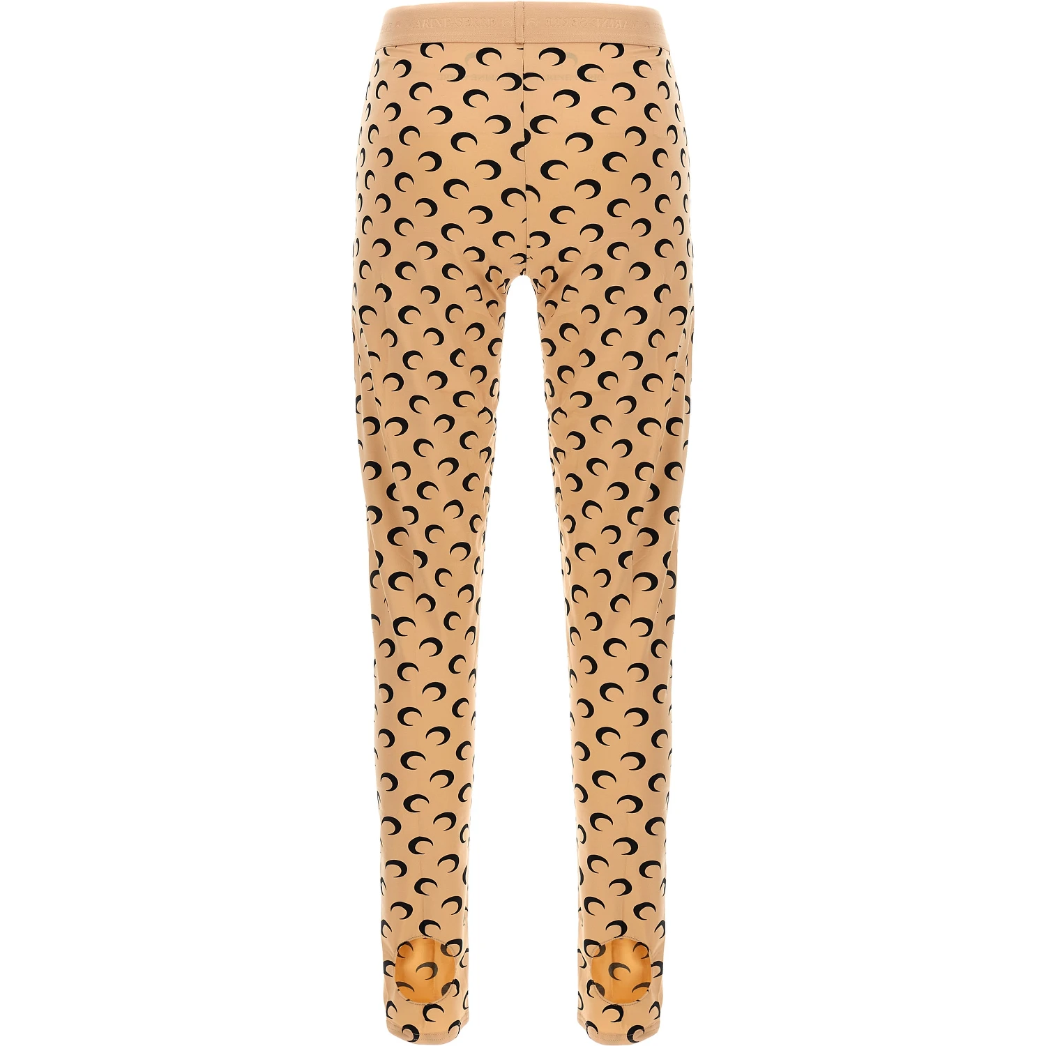 Beige Polyamide Leggings