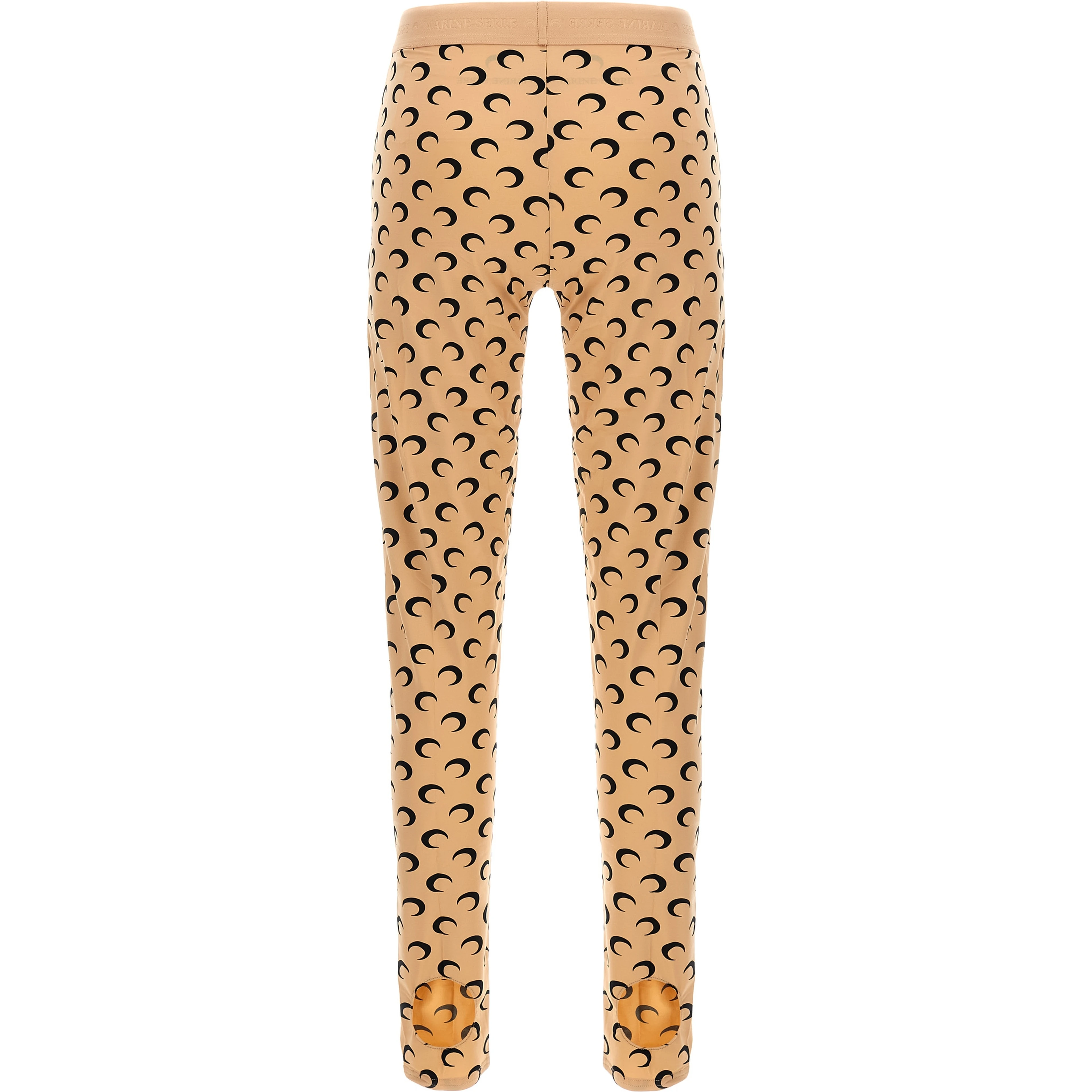 Beige Polyamide Leggings