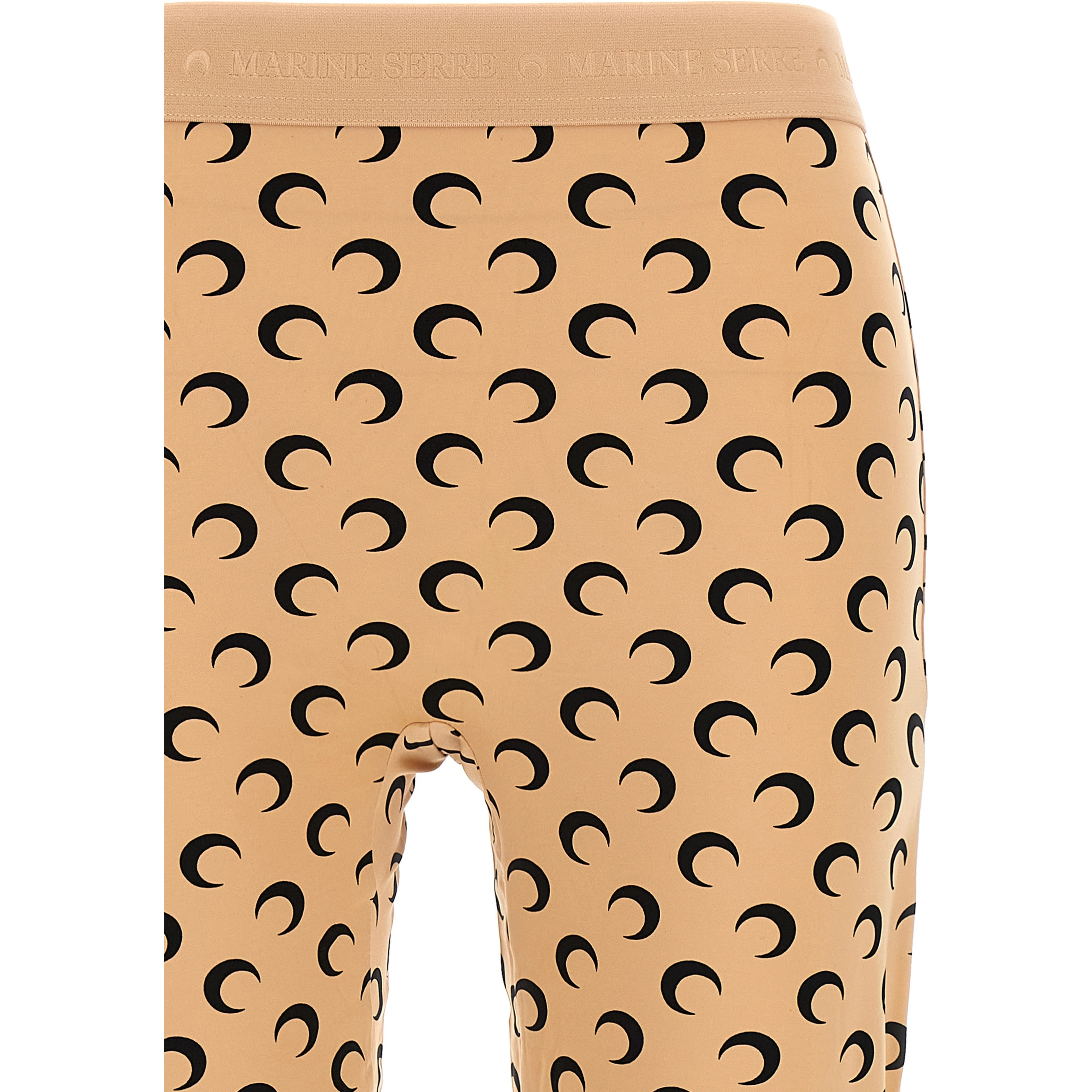 Beige Polyamide Leggings