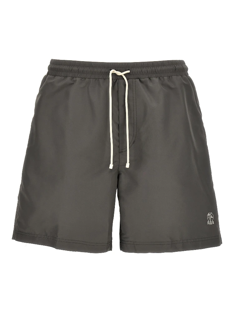 Gray Polyester Sportswear