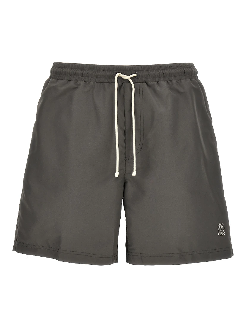 Gray Polyester Sportswear