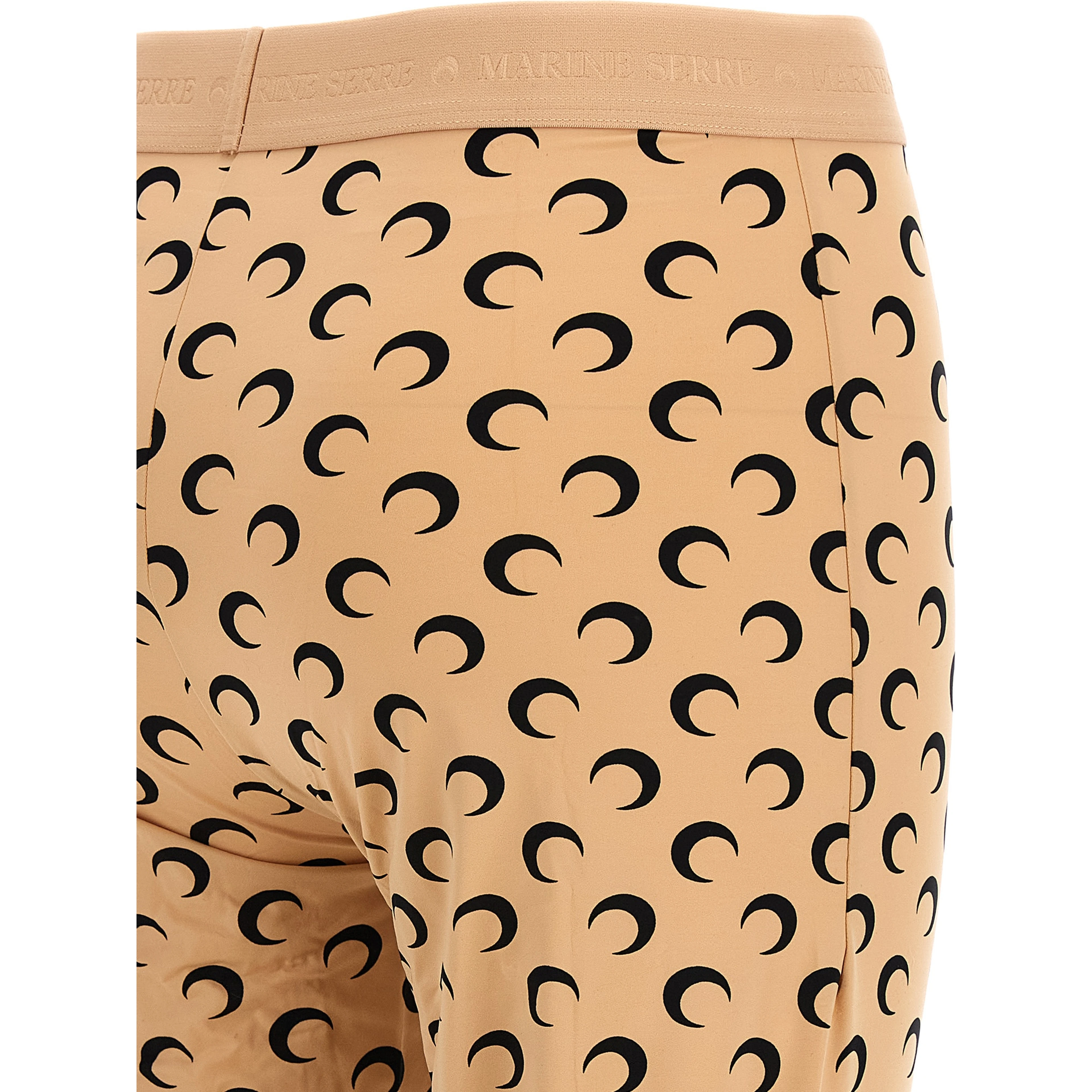 Beige Polyamide Leggings