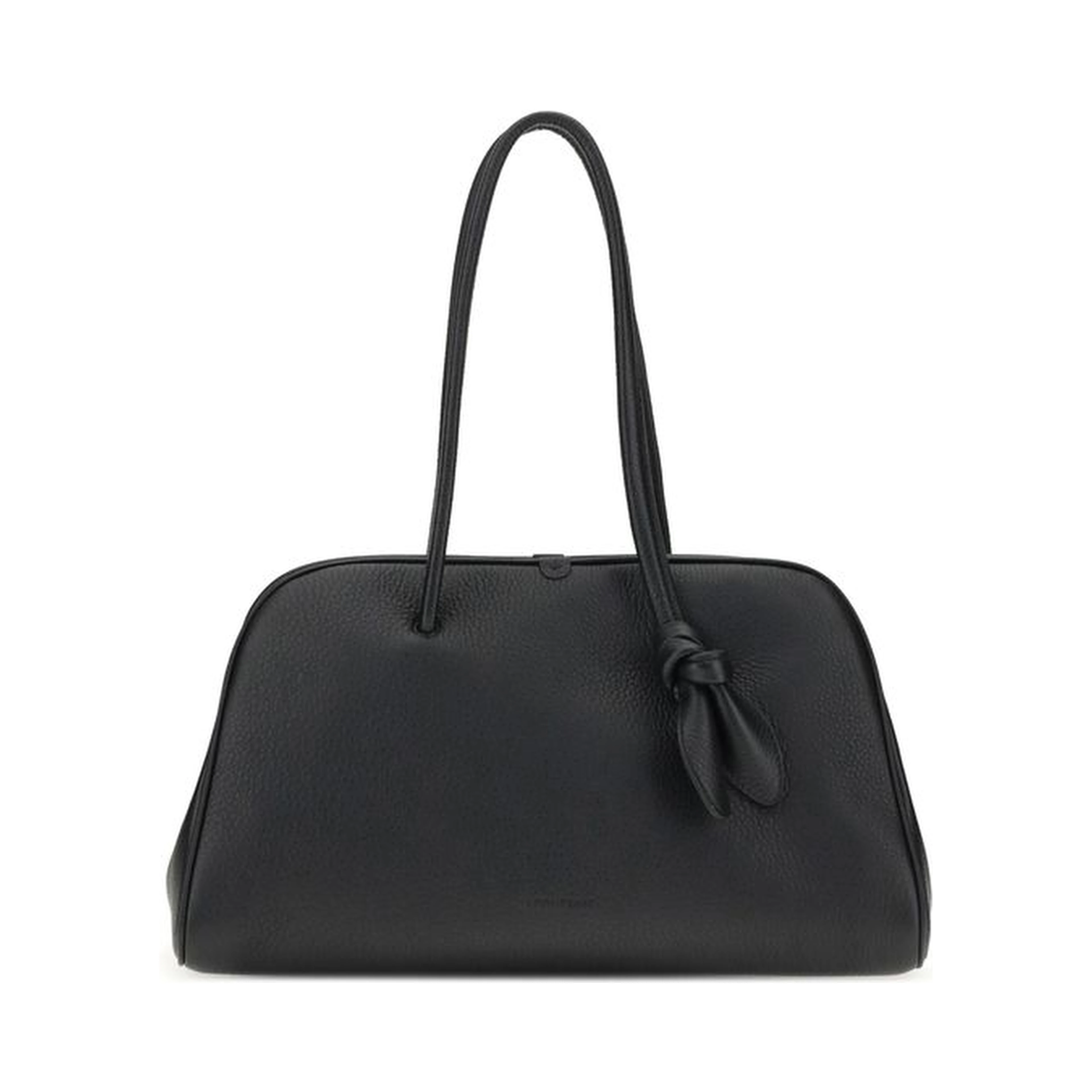 Black Calf Leather Bos Taurus Handbag