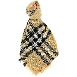 Beige Wool Scarf