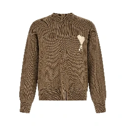 Beige Wool Cardigan