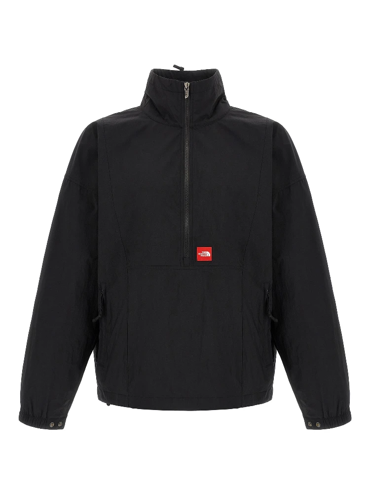 Black Nylon Shell Jacket