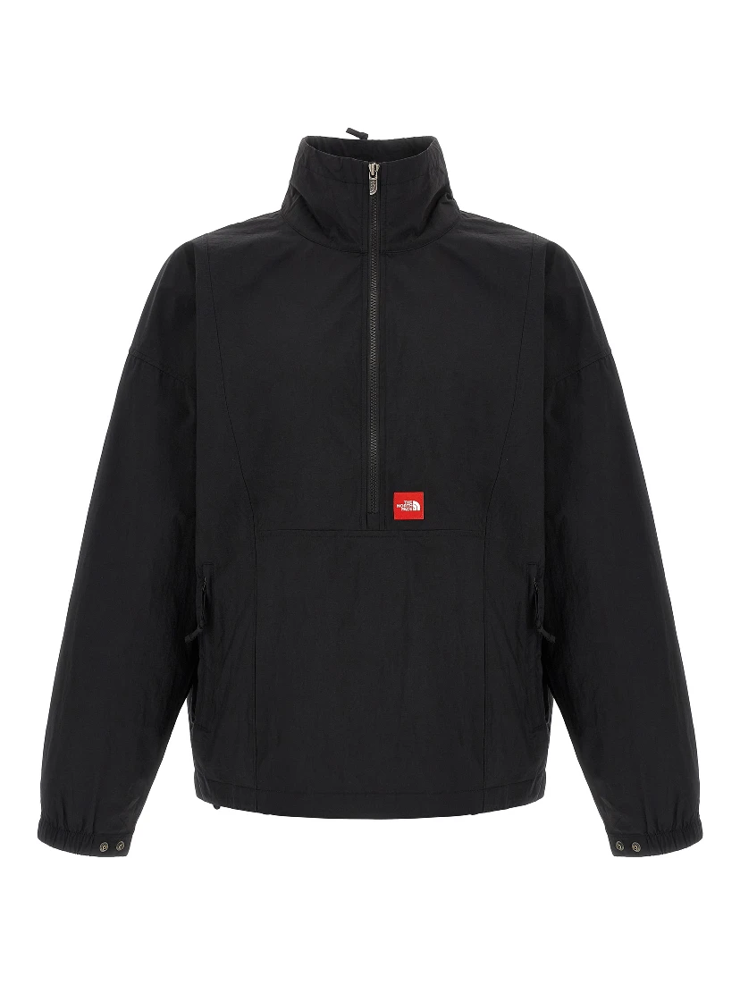 Black Nylon Shell Jacket