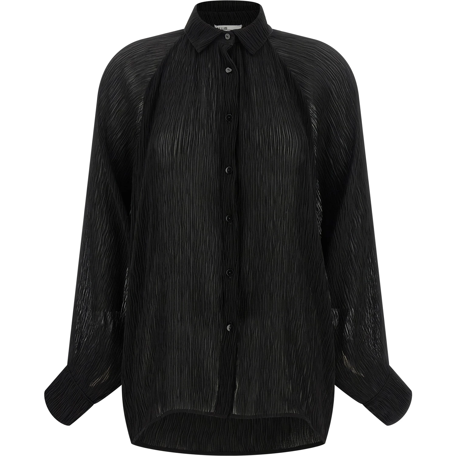 Black Polyester Shirt