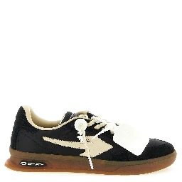 Black Nylon Athletic Sneakers