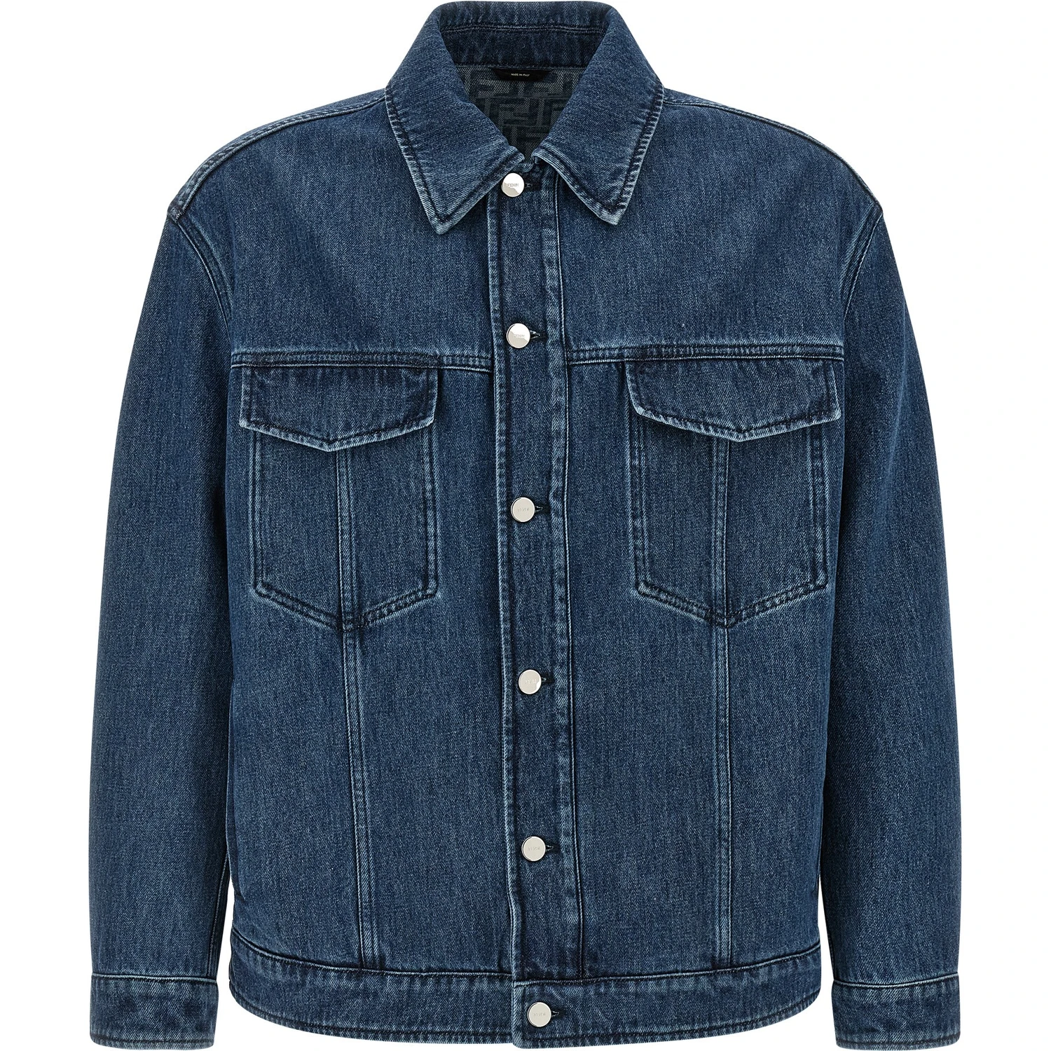 Blue Cotton Denim Jacket