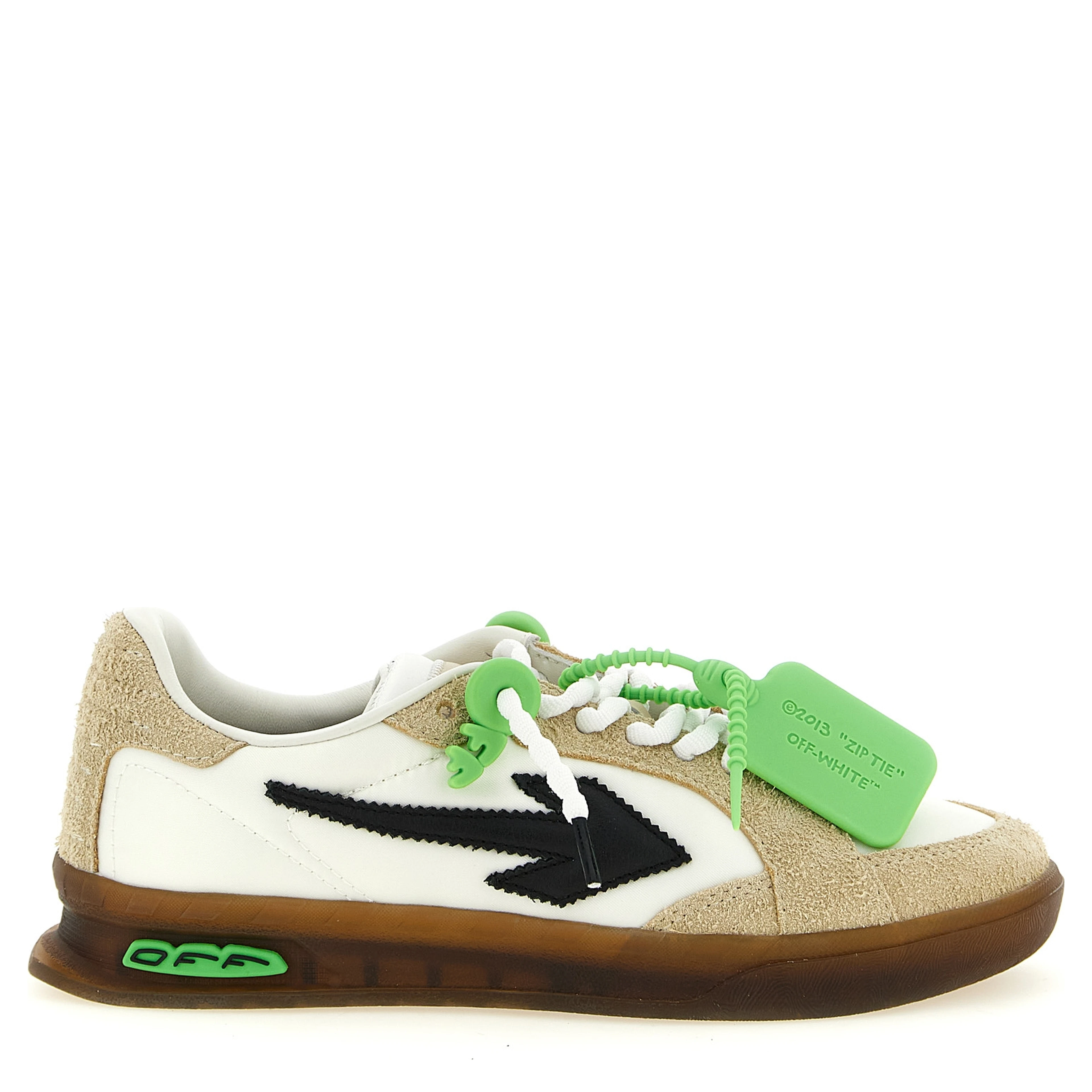 Multicolor Nylon Athletic Sneakers
