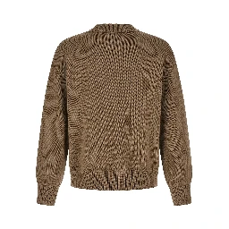 Beige Wool Cardigan