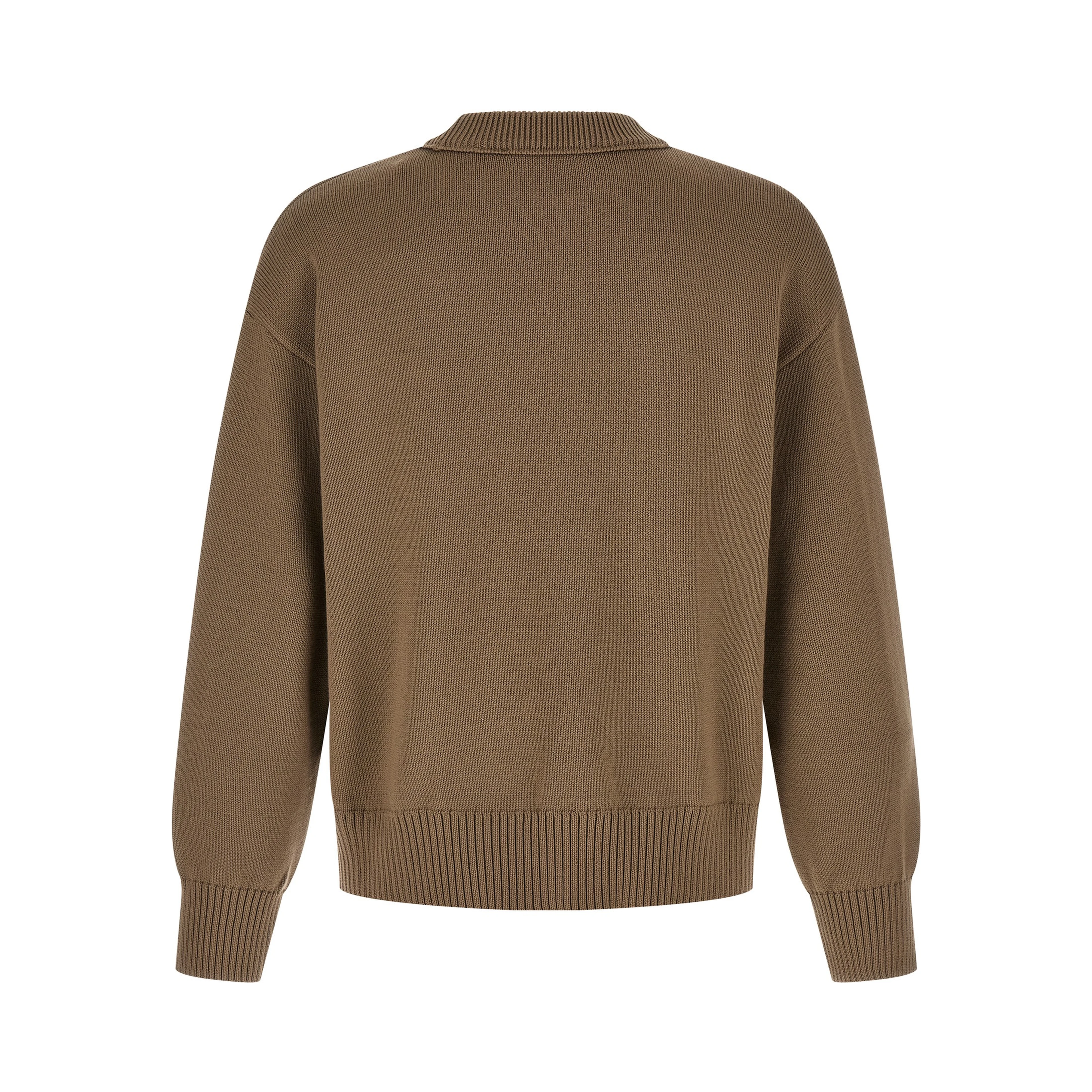Beige Wool Cardigan