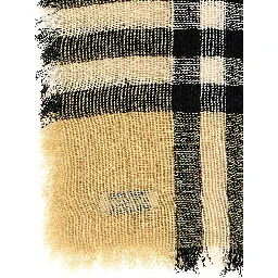 Beige Wool Scarf