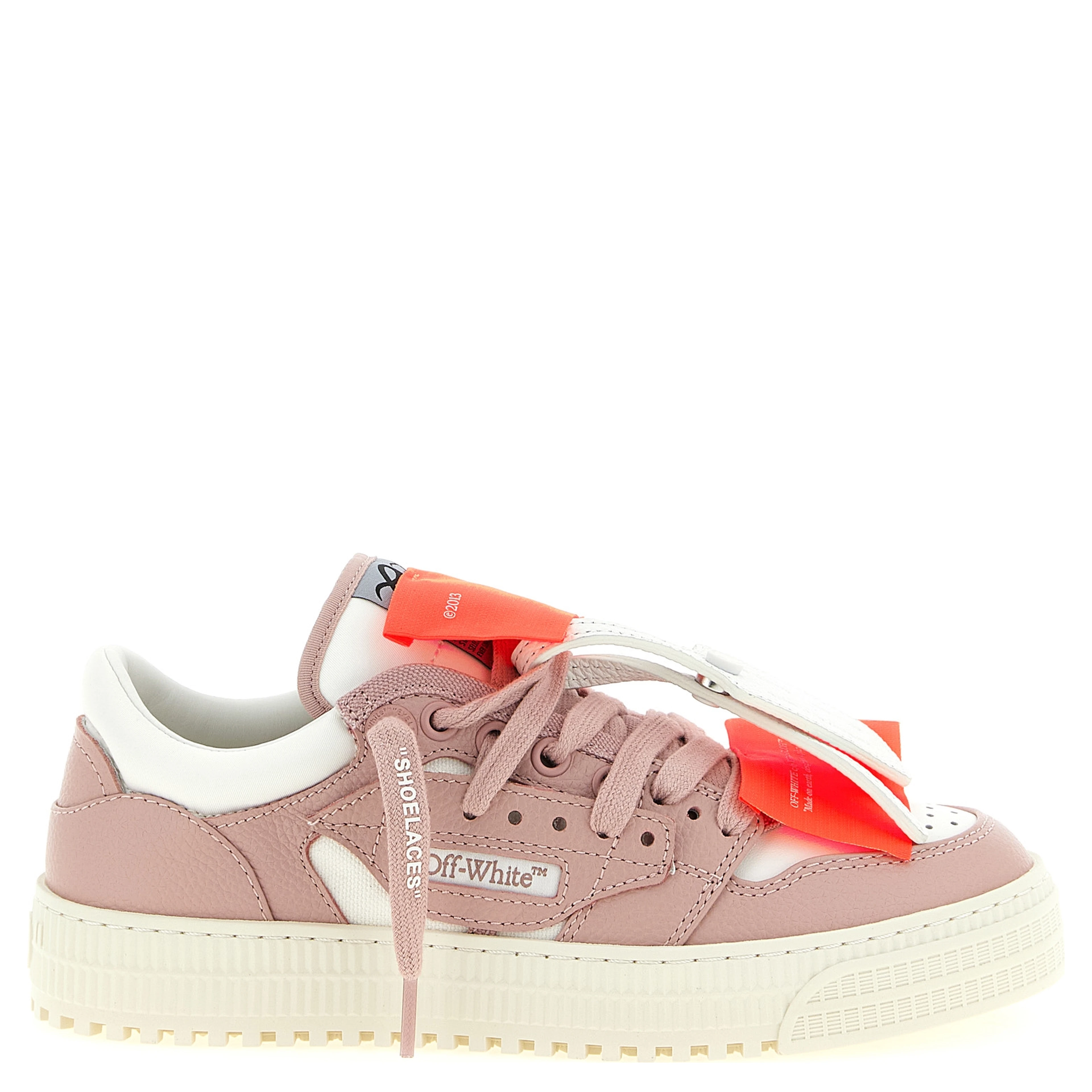Multicolor Leather Low Top Sneakers