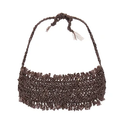 Brown Polyester Bikini