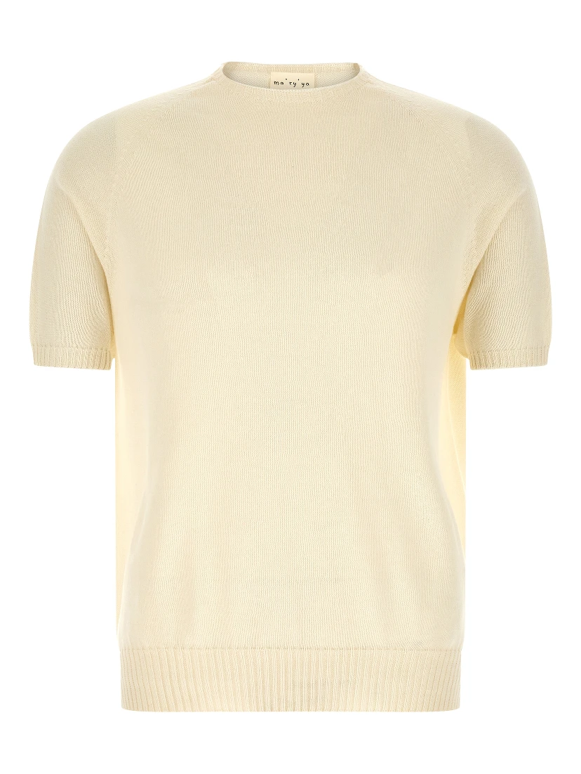 White Cotton Cardigan
