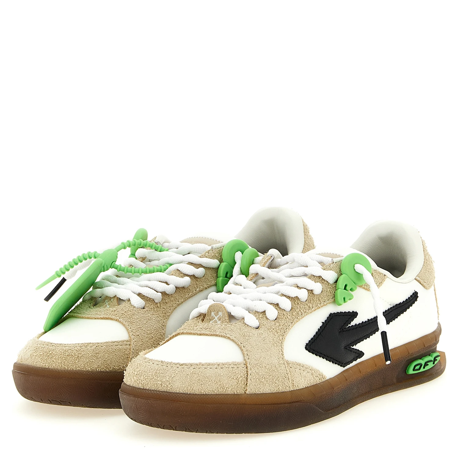 Multicolor Nylon Athletic Sneakers
