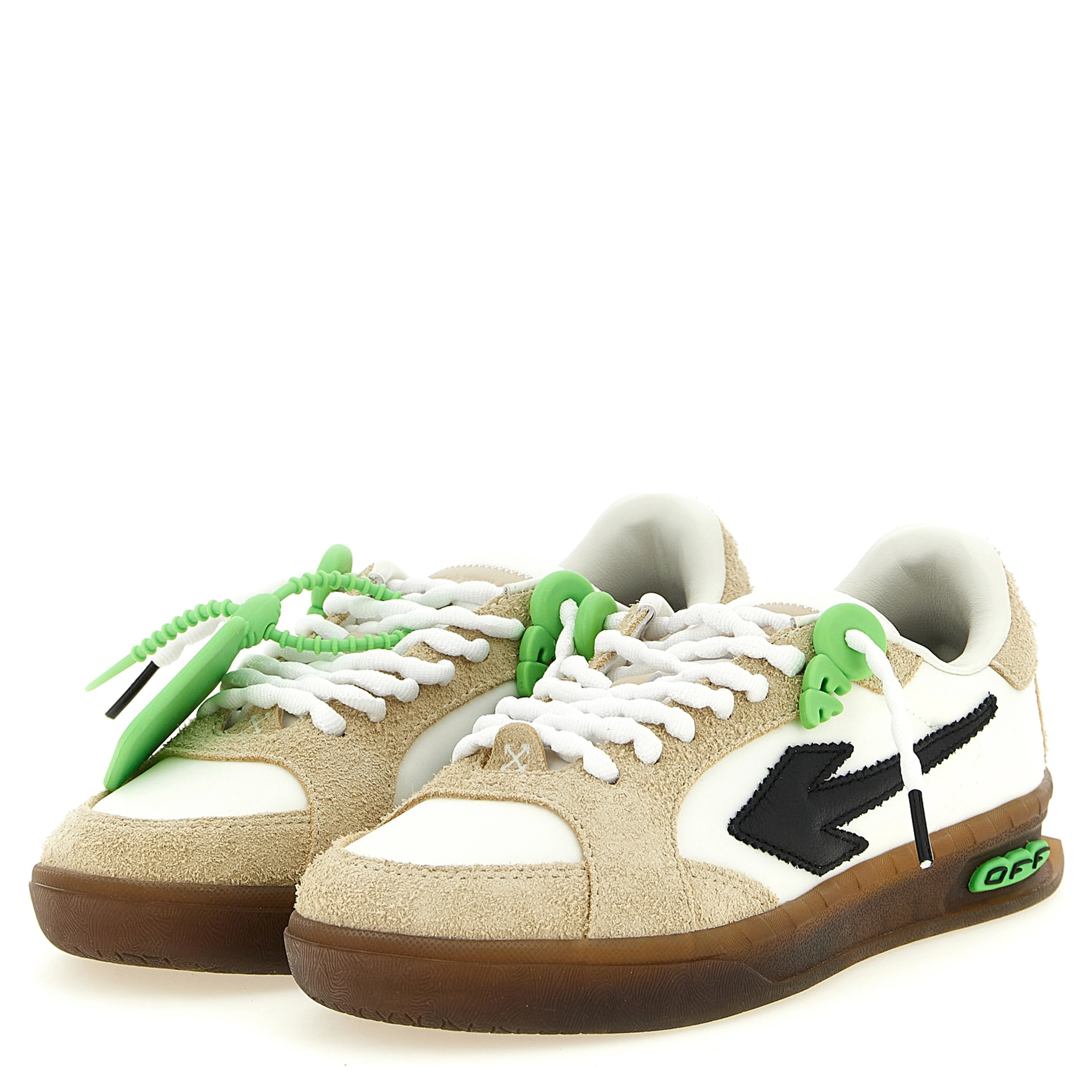 Multicolor Nylon Athletic Sneakers