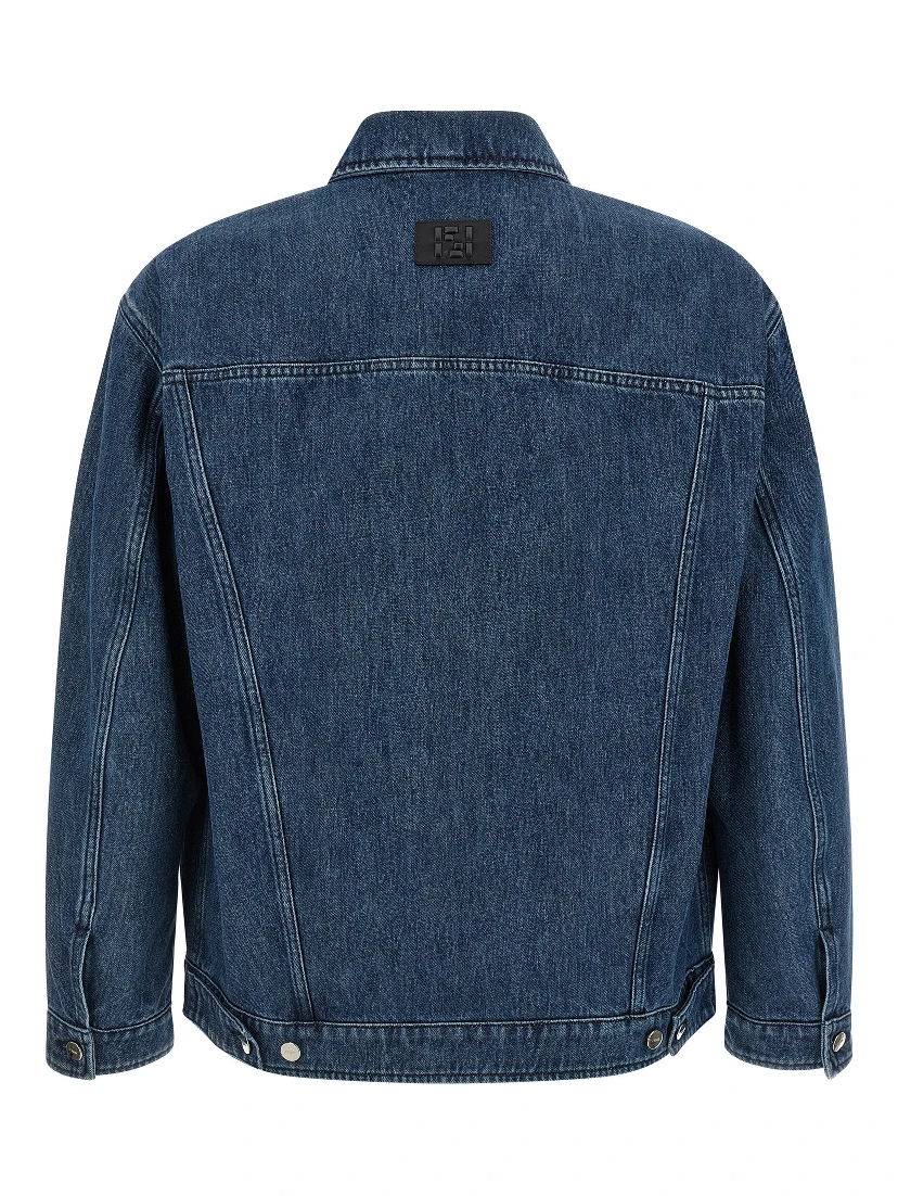 Blue Cotton Denim Jacket