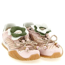 Multicolor Calfskin Athletic Sneakers