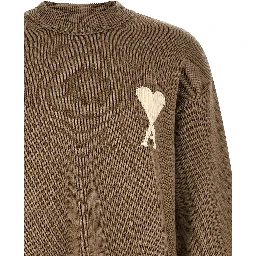 Beige Wool Cardigan