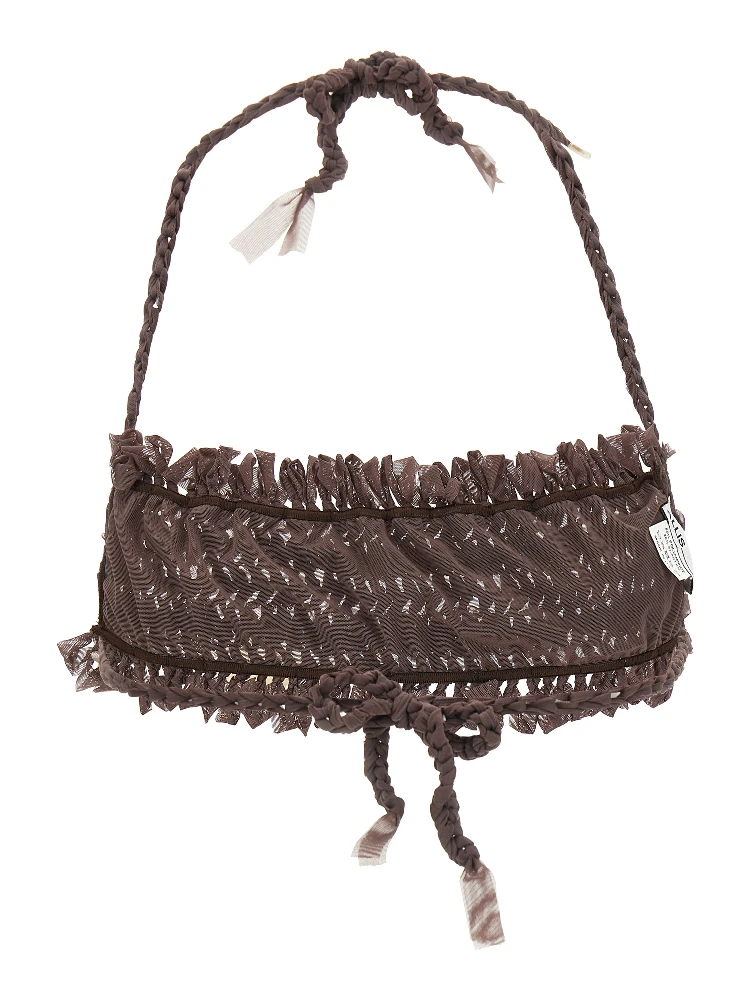 Brown Polyester Bikini alternative