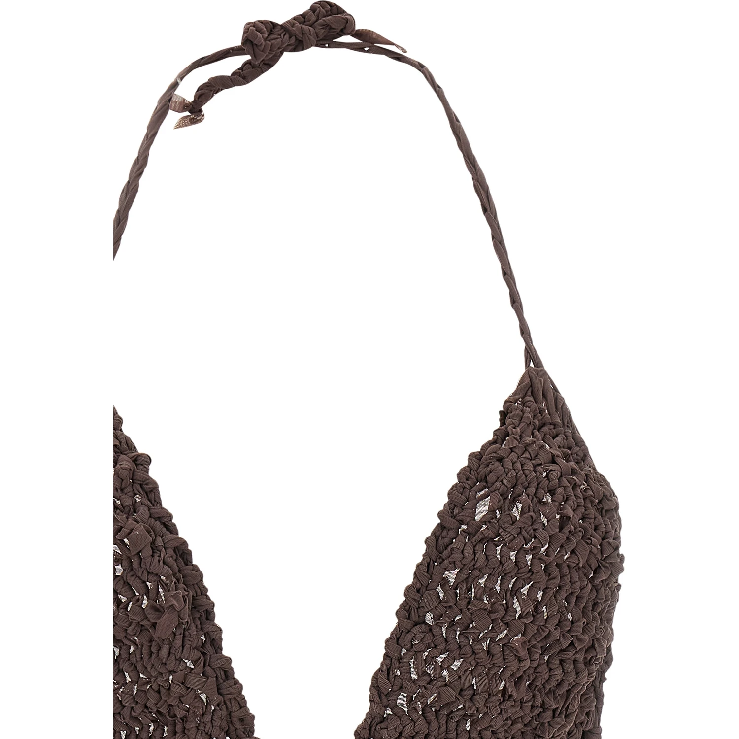 Brown Polyester Jumpsuit