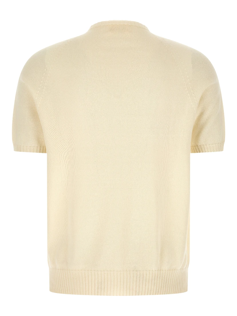 White Cotton Cardigan