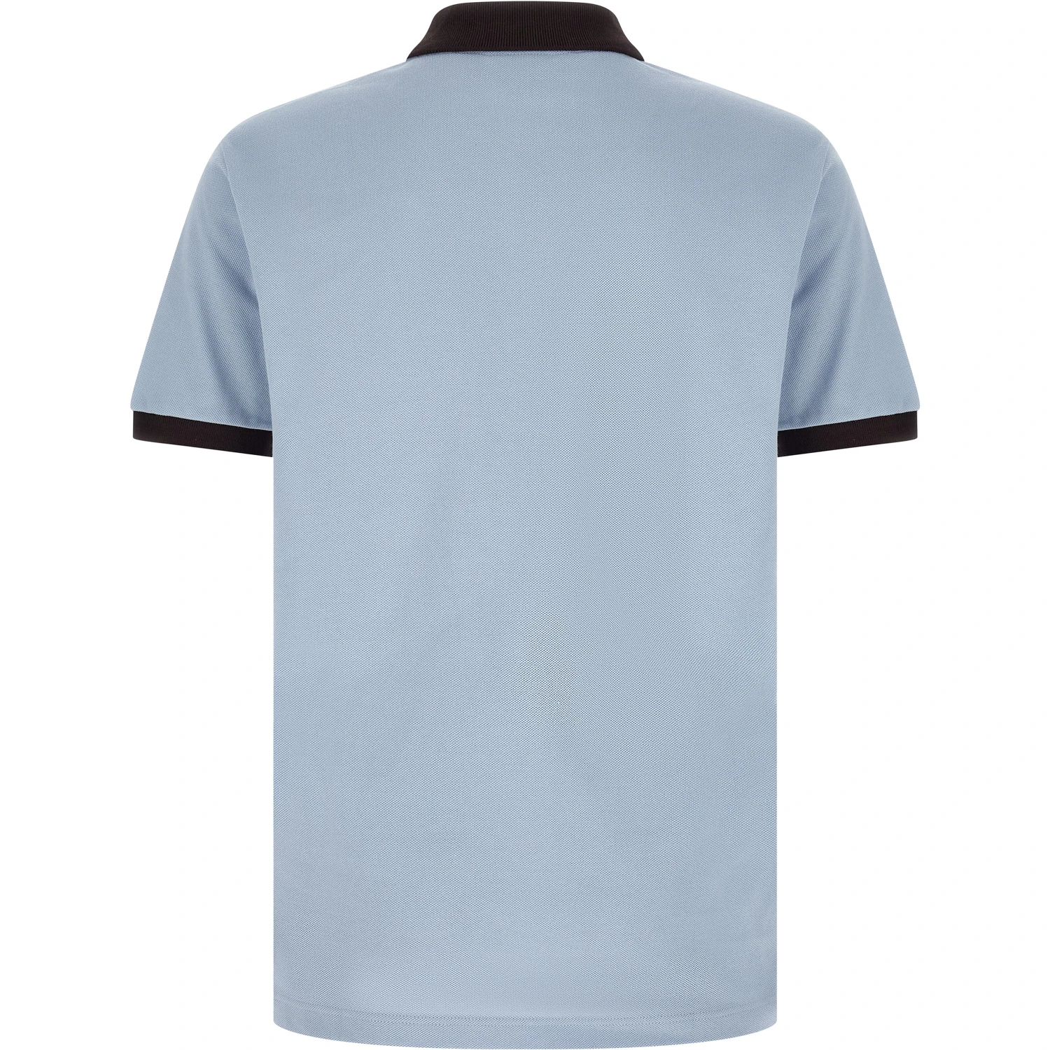 Blue Cotton Polo Shirt
