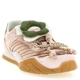 Multicolor Calfskin Athletic Sneakers