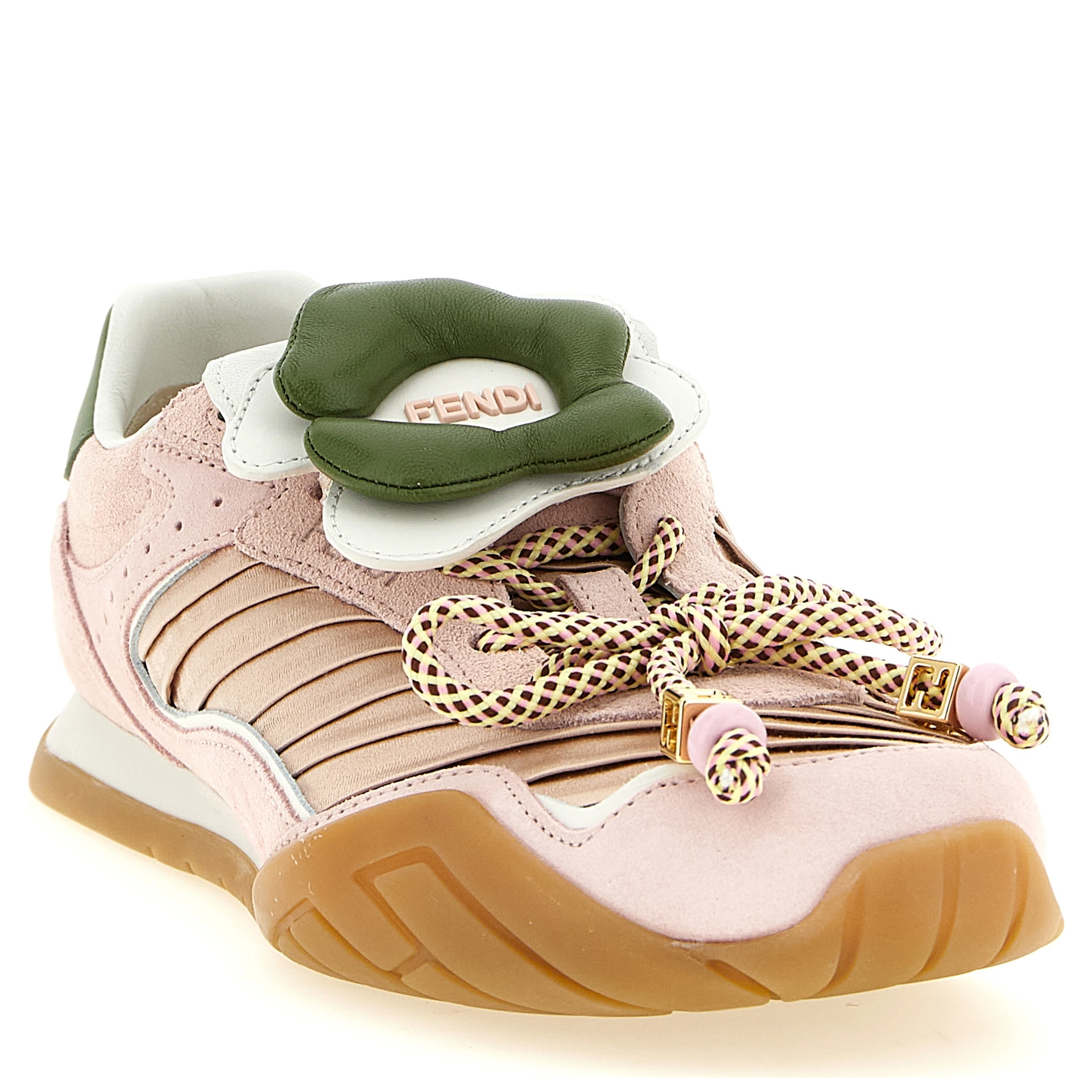 Multicolor Calfskin Athletic Sneakers