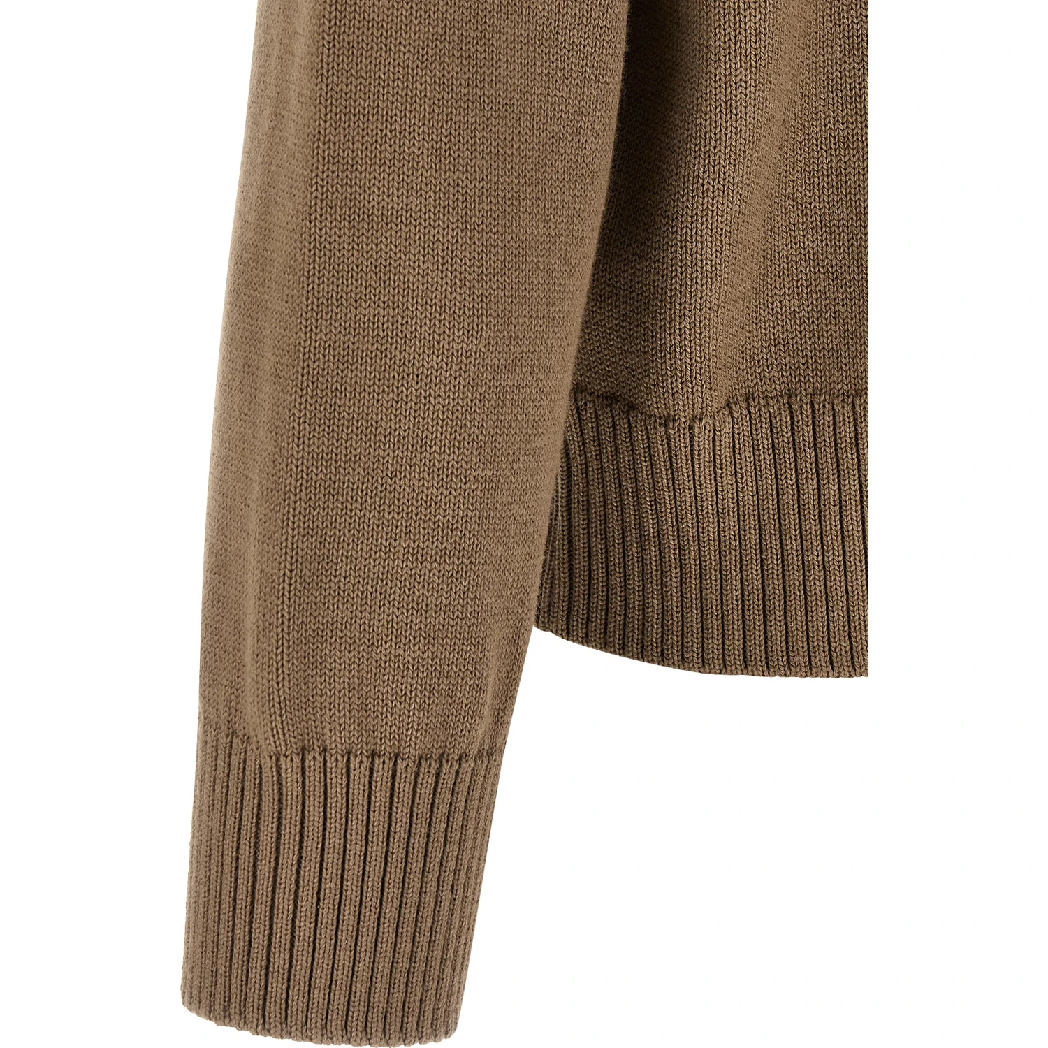 Beige Wool Cardigan