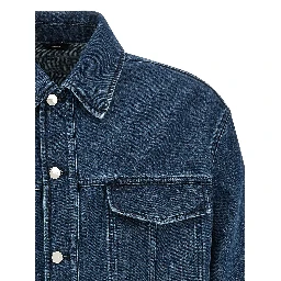 Blue Cotton Denim Jacket
