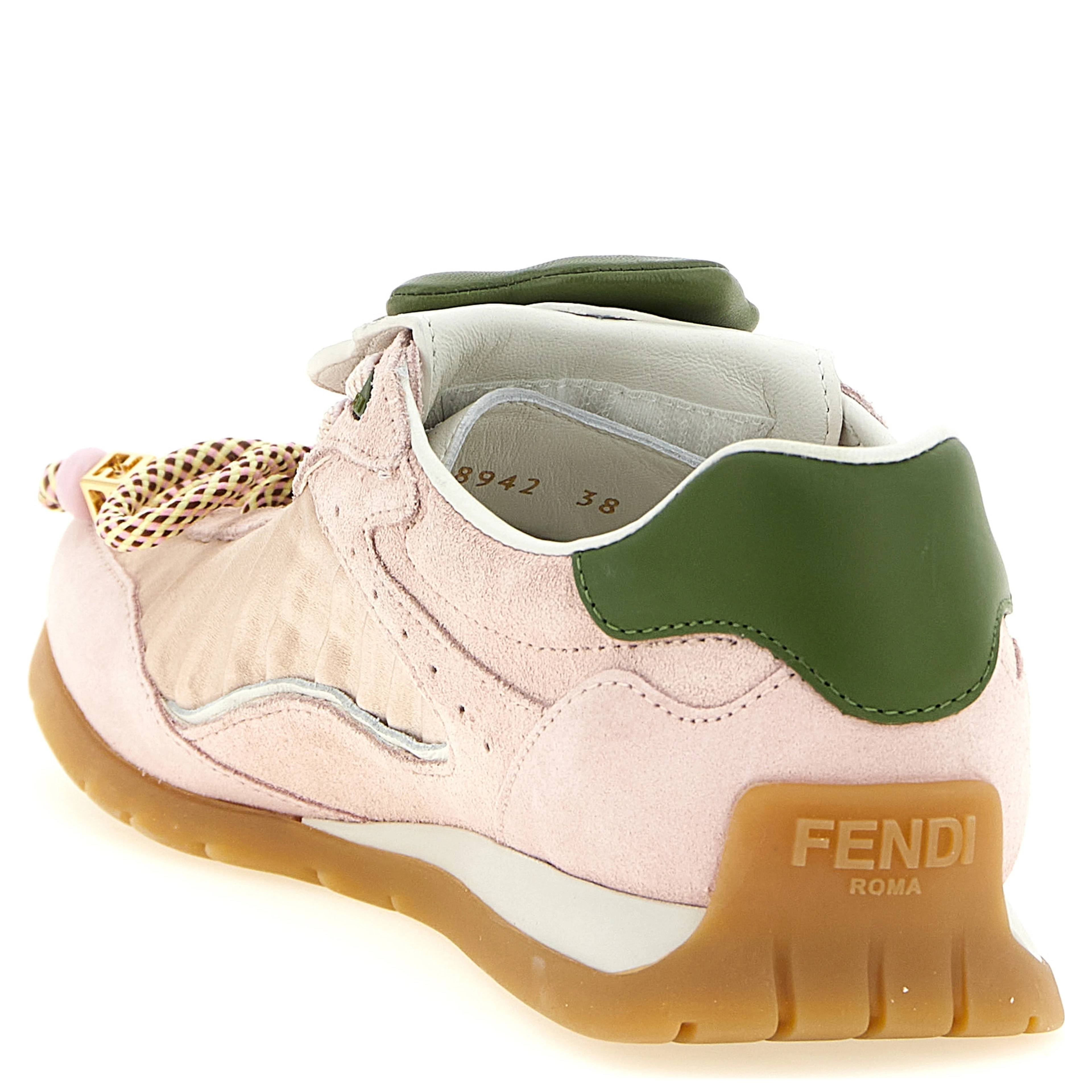 Multicolor Calfskin Athletic Sneakers