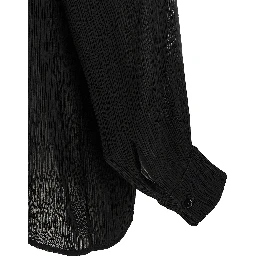 Black Polyester Shirt