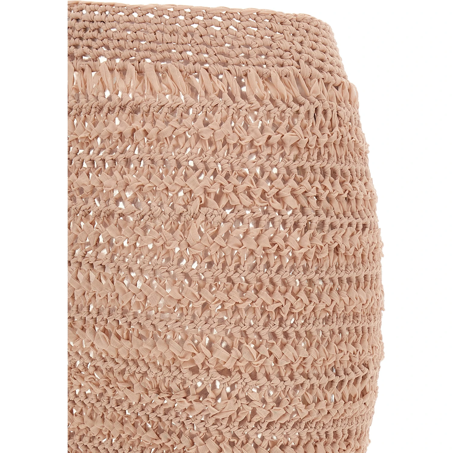 Multicolor Polyester Midi Skirt