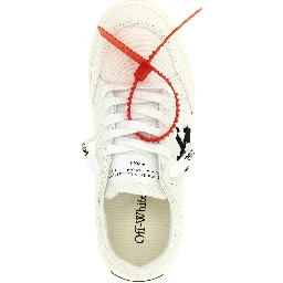 Bicolor Cotton Low Top Sneakers