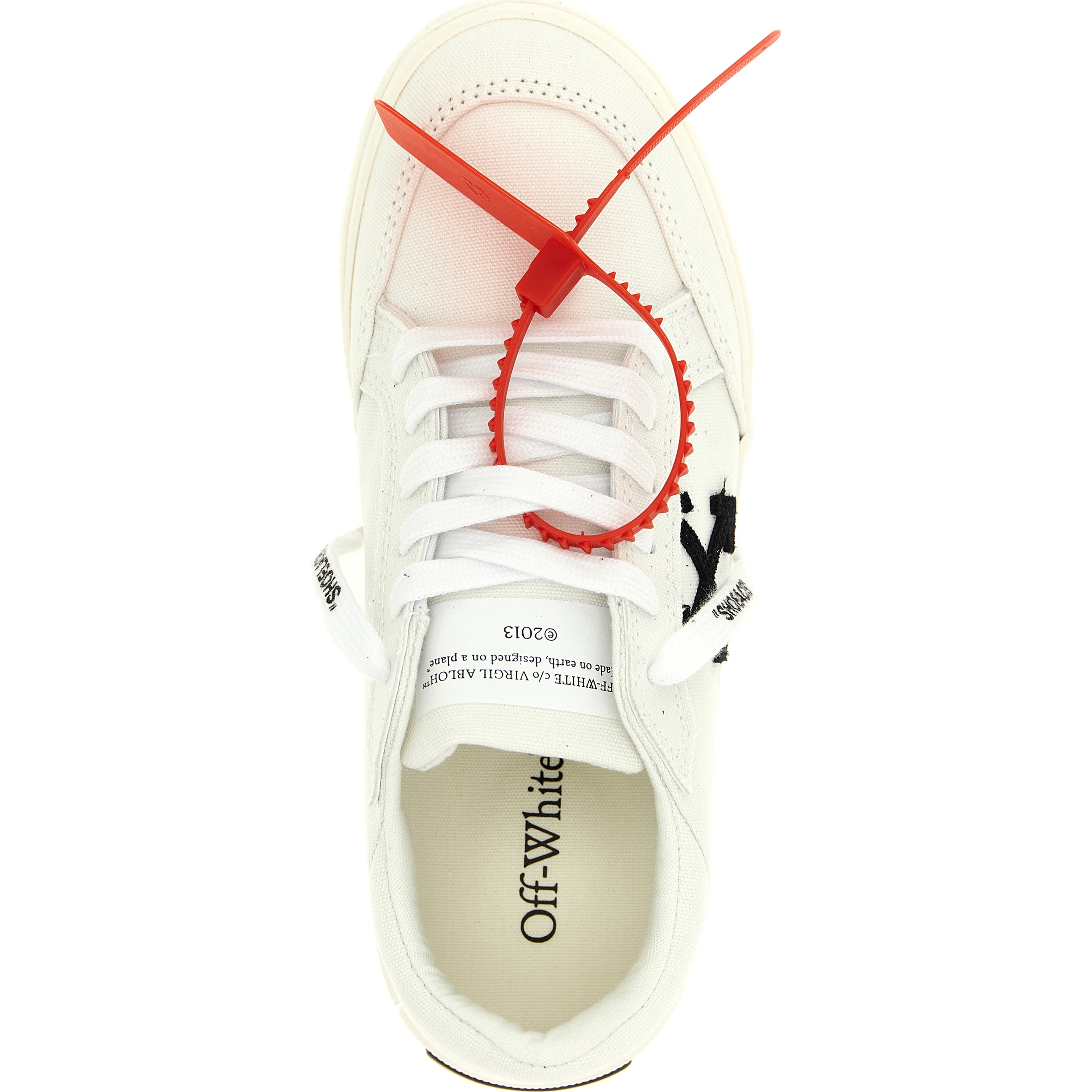 Bicolor Cotton Low Top Sneakers
