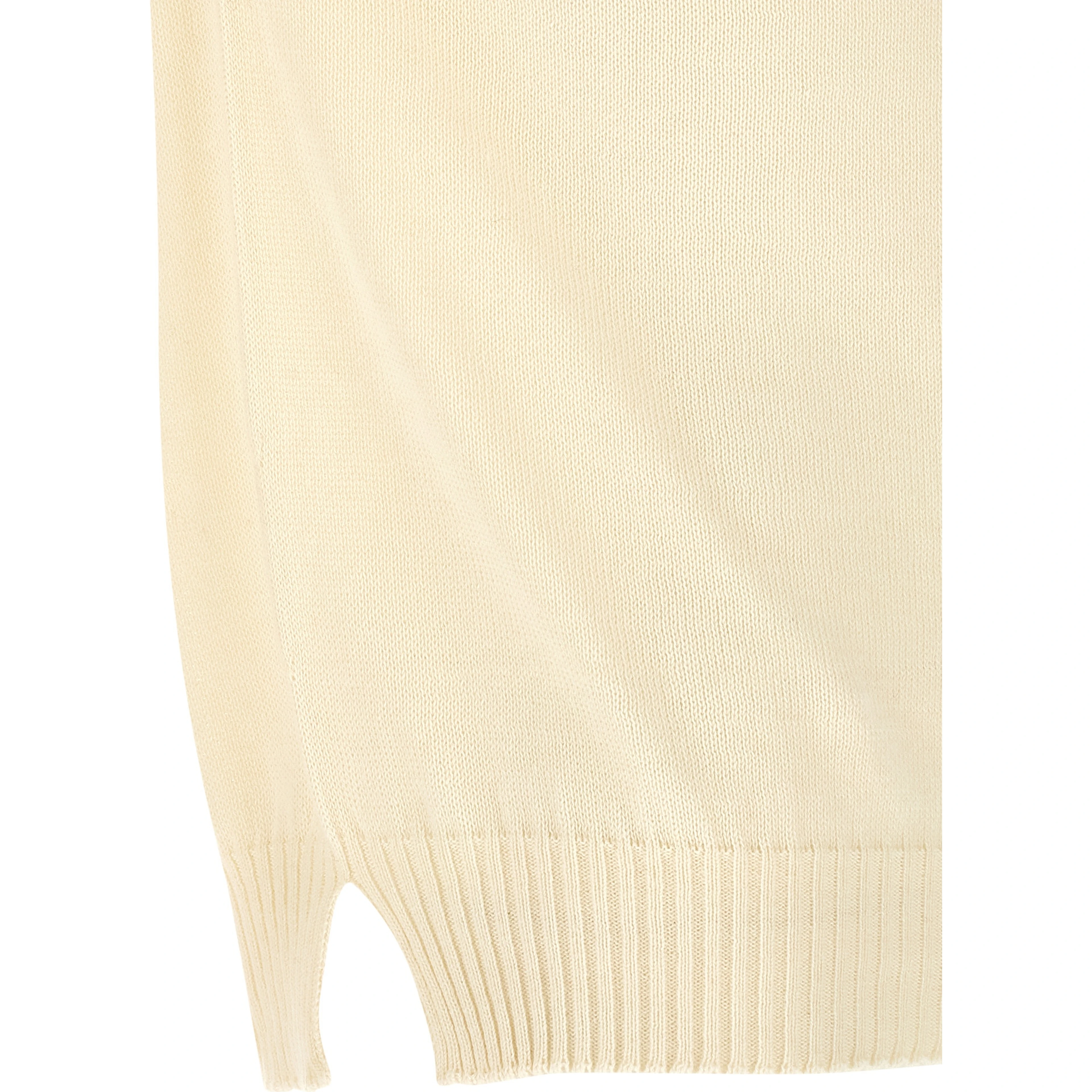 White Cotton Cardigan