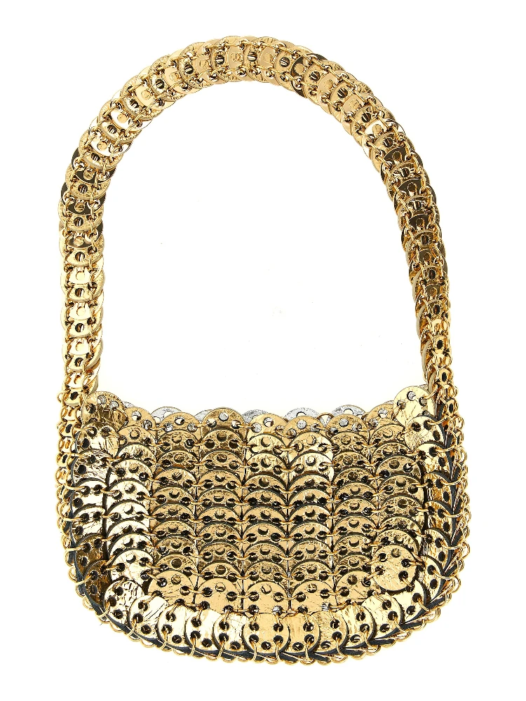 Multicolor Calfskin Shoulder Bag