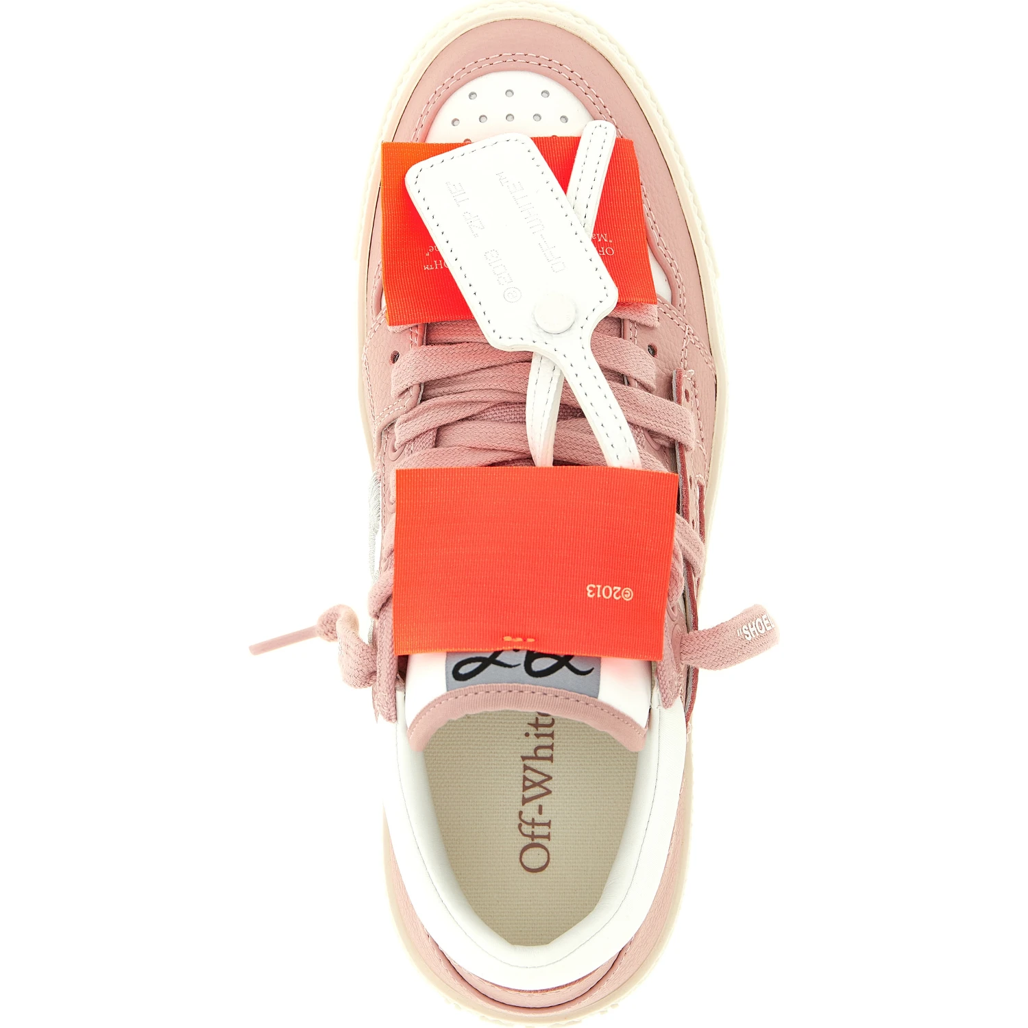 Multicolor Leather Low Top Sneakers