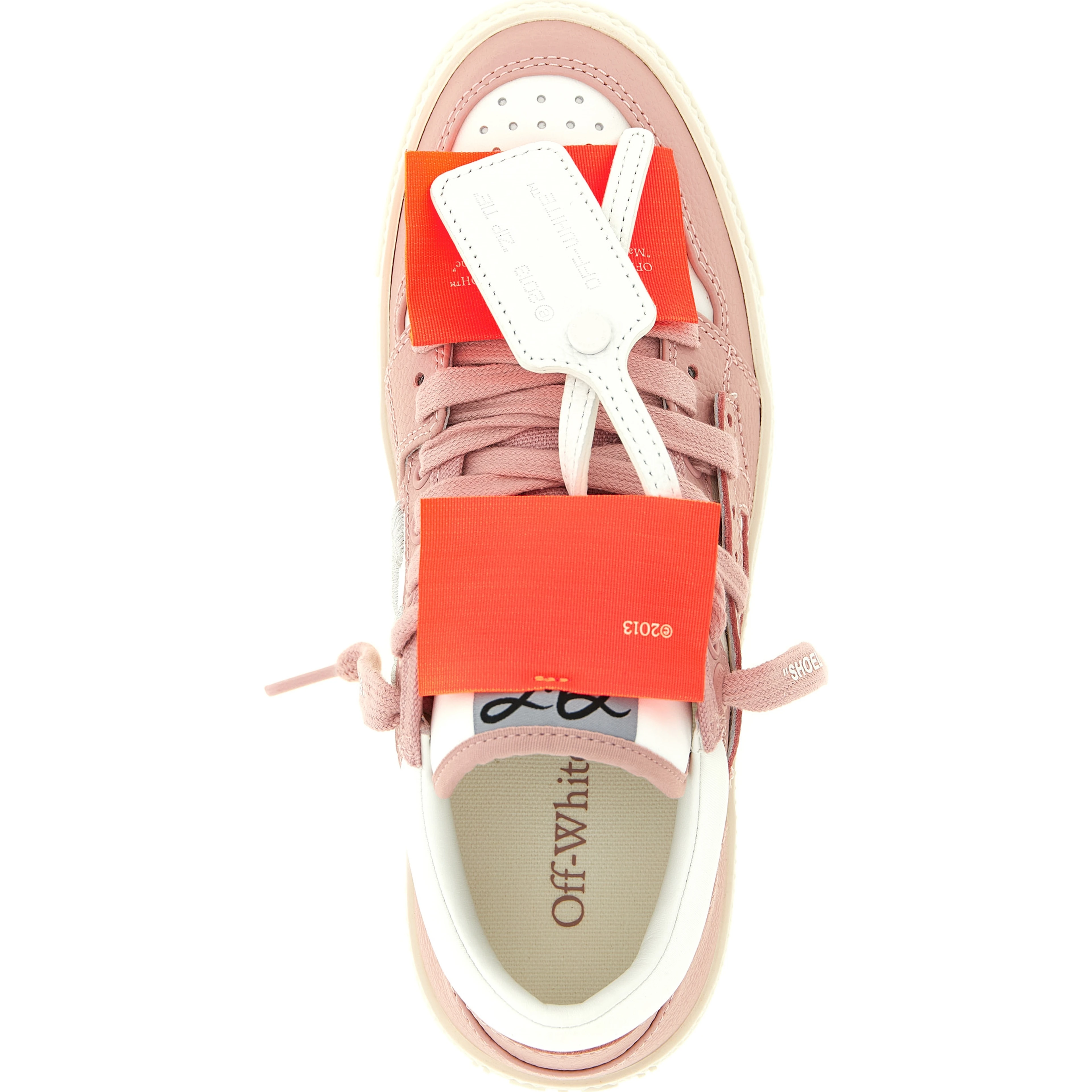 Multicolor Leather Low Top Sneakers