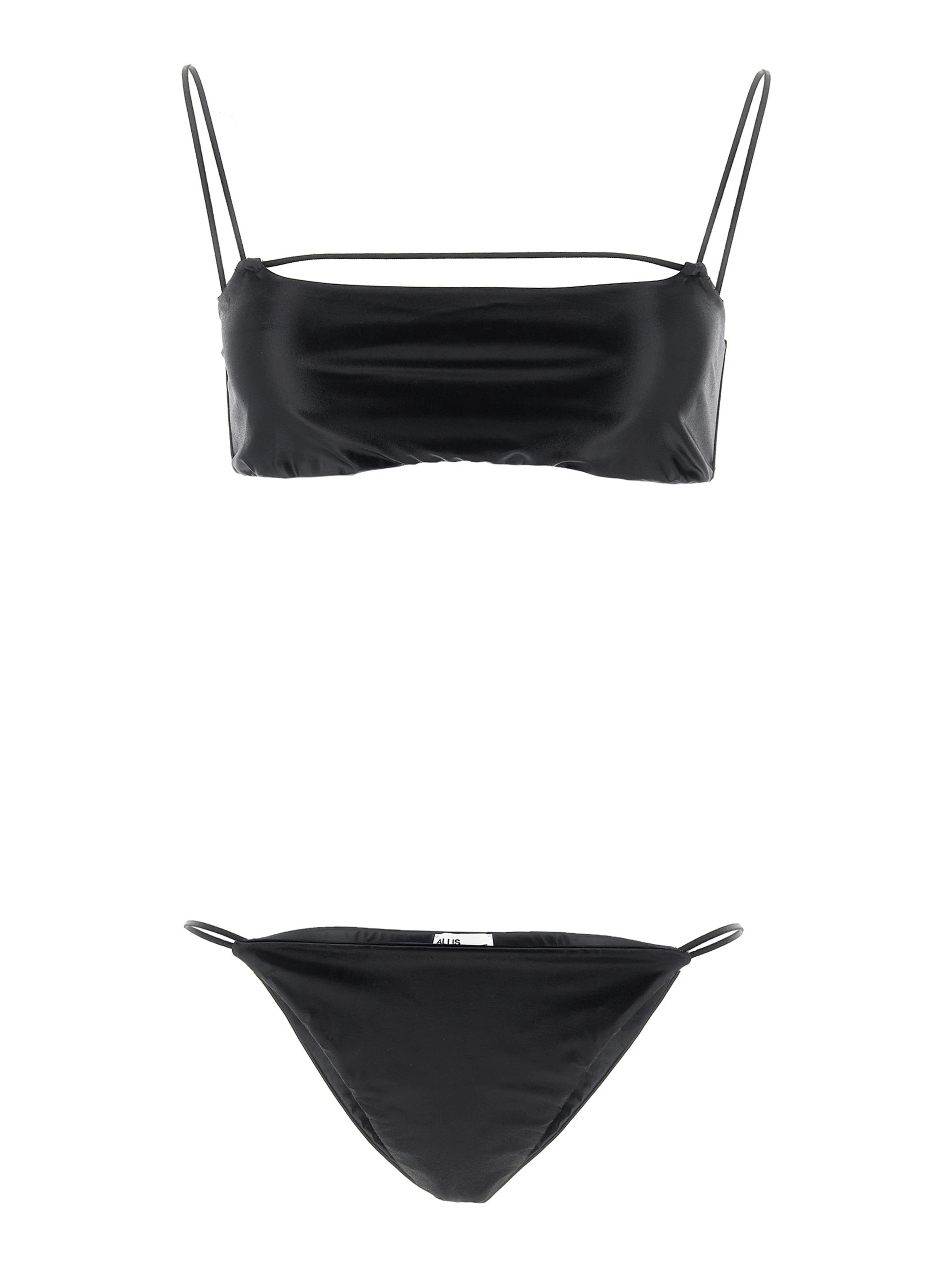 Black Polyester Bikini