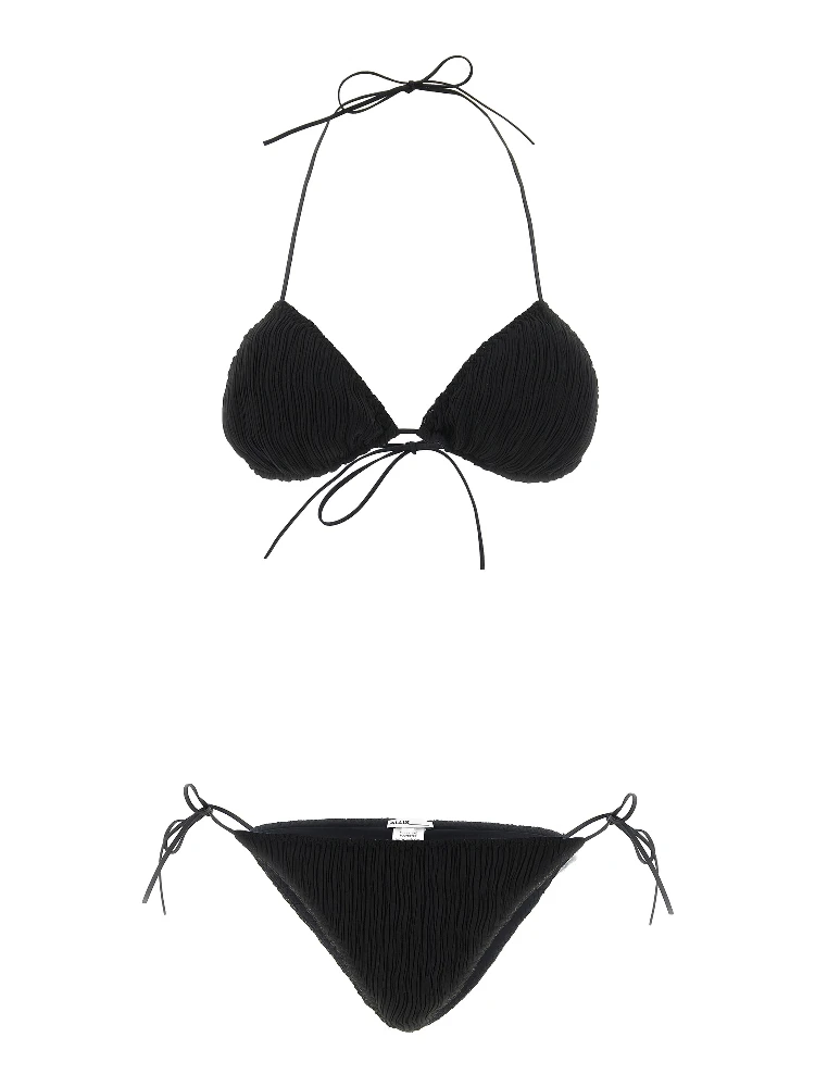 Black Polyester Bikini