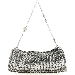 Silver Brass Clutch Bag