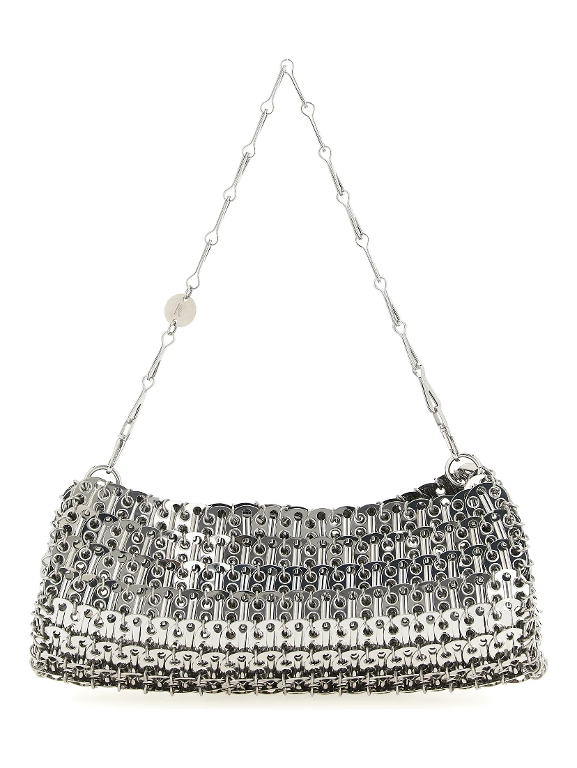 Silver Brass Clutch Bag